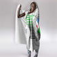 African Tribal Djibouti Roots Hooded Blanket Urban Streetwear