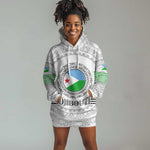 African Tribal Djibouti Roots Hoodie Dress Urban Streetwear
