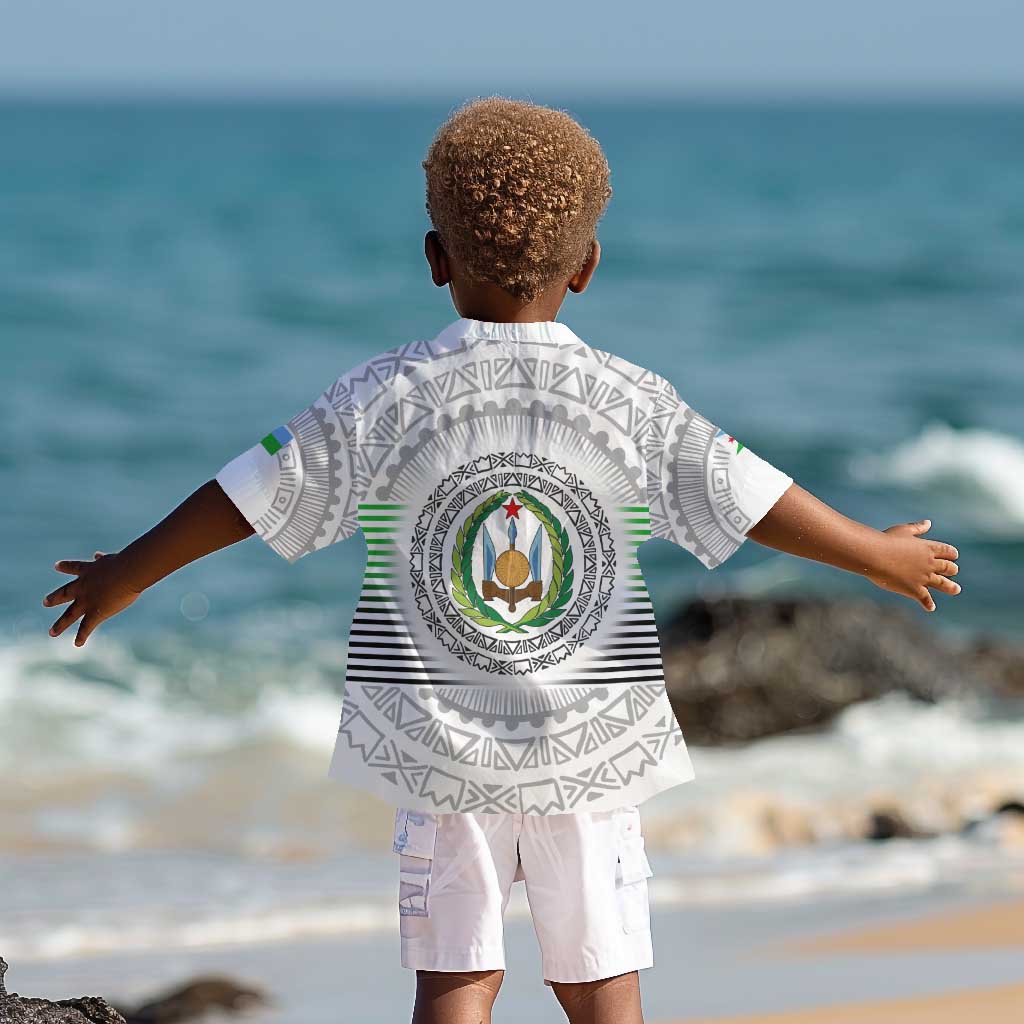 African Tribal Djibouti Roots Kid Hawaiian Shirt Urban Streetwear