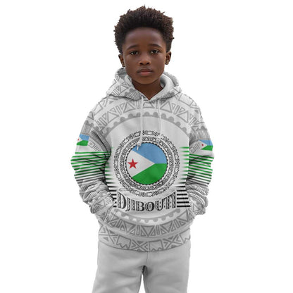 African Tribal Djibouti Roots Kid Hoodie Urban Streetwear