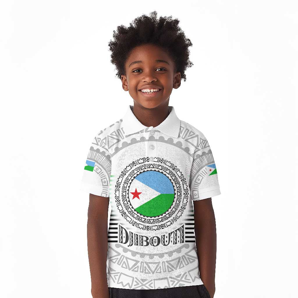 African Tribal Djibouti Roots Kid Polo Shirt Urban Streetwear