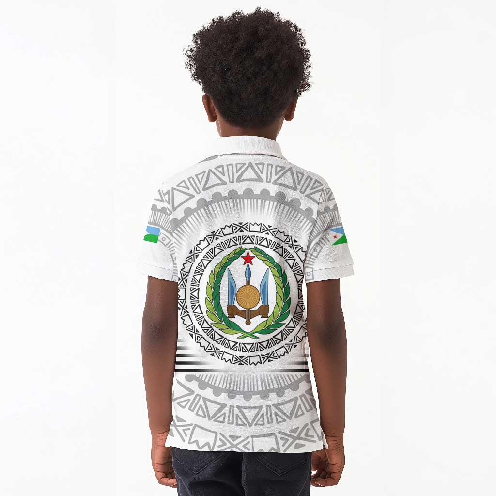 African Tribal Djibouti Roots Kid Polo Shirt Urban Streetwear