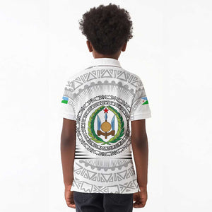 African Tribal Djibouti Roots Kid Polo Shirt Urban Streetwear