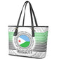 African Tribal Djibouti Roots Leather Tote Bag Urban Streetwear