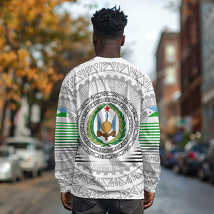 African Tribal Djibouti Roots Long Sleeve Shirt Urban Streetwear