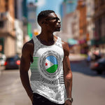African Tribal Djibouti Roots Men Tank Top Urban Streetwear