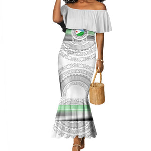 African Tribal Djibouti Roots Mermaid Dress Urban Streetwear