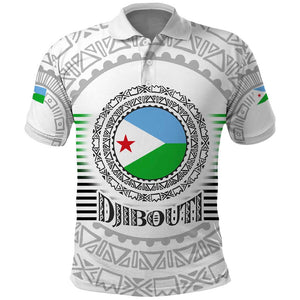 African Tribal Djibouti Roots Polo Shirt Urban Streetwear