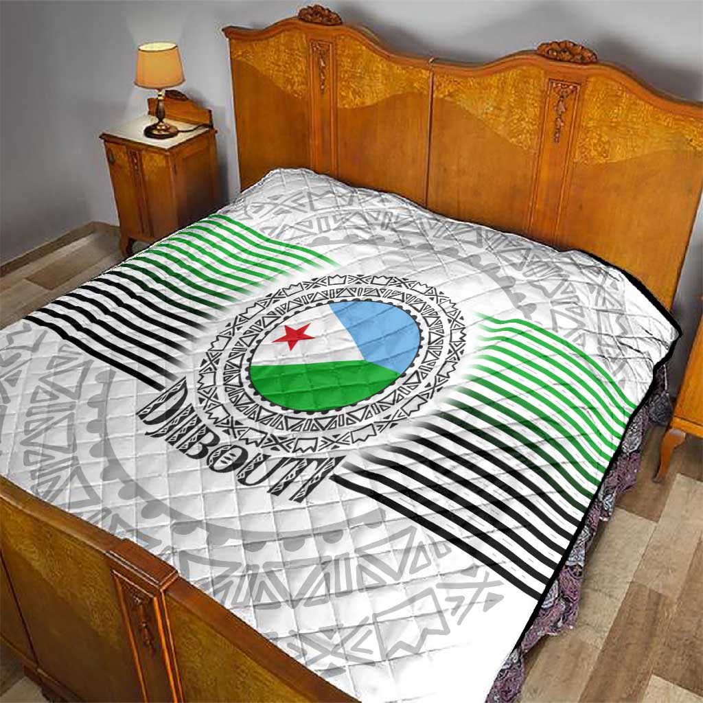 African Tribal Djibouti Roots Quilt Urban Streetwear