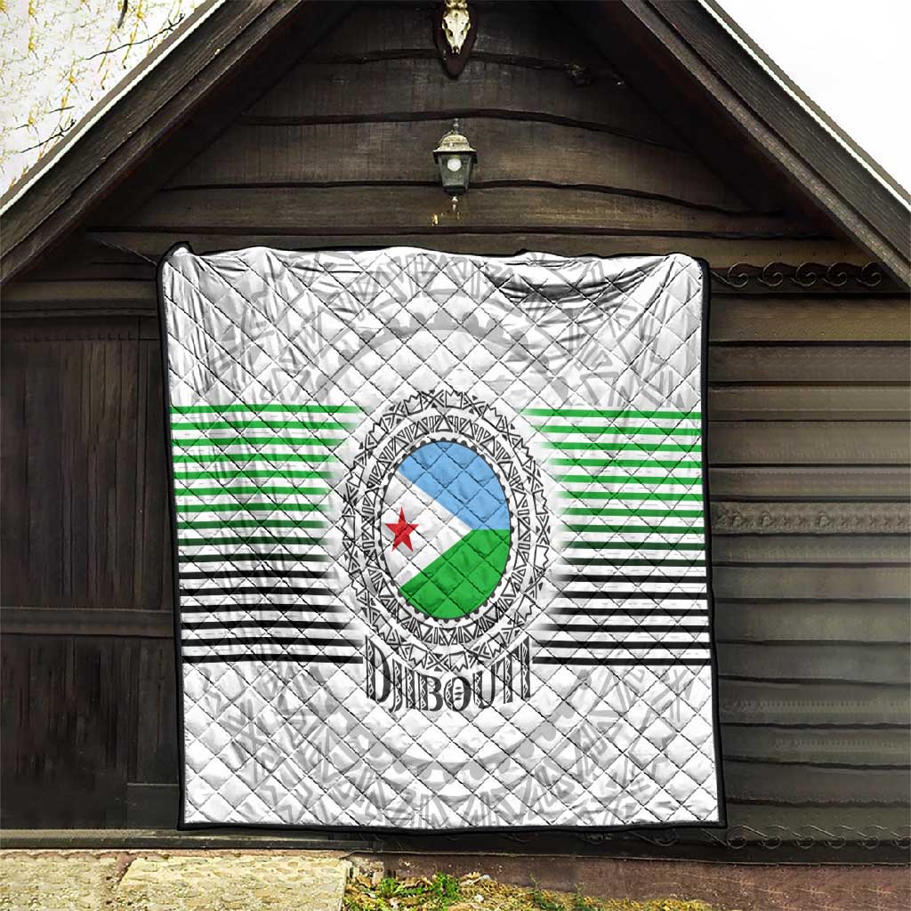 African Tribal Djibouti Roots Quilt Urban Streetwear