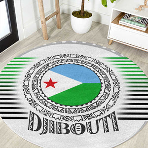 African Tribal Djibouti Roots Round Carpet Urban Streetwear