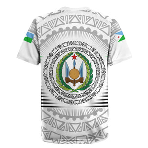 African Tribal Djibouti Roots Rugby Jersey Urban Streetwear