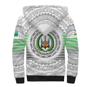 African Tribal Djibouti Roots Sherpa Hoodie Urban Streetwear