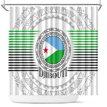 African Tribal Djibouti Roots Shower Curtain Urban Streetwear