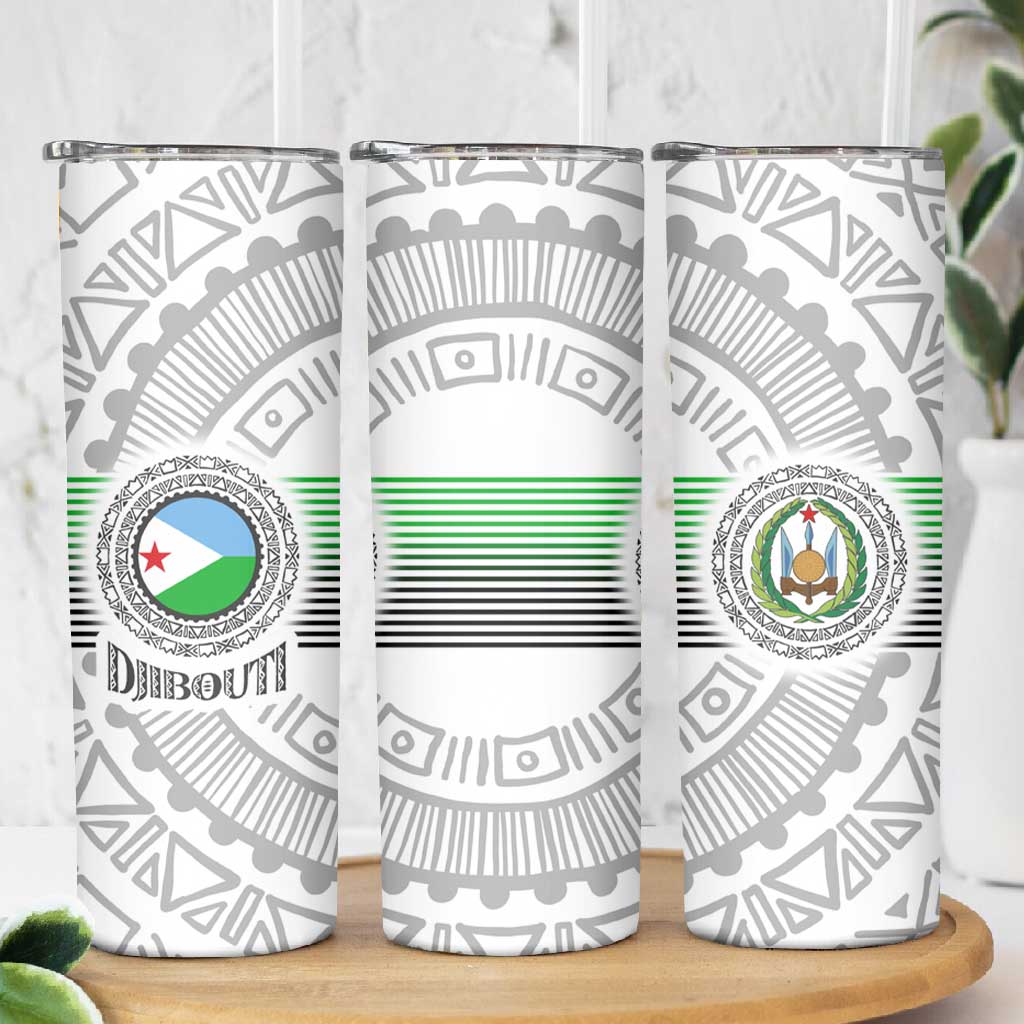 African Tribal Djibouti Roots Skinny Tumbler Urban Streetwear