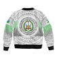 African Tribal Djibouti Roots Sleeve Zip Bomber Jacket Urban Streetwear