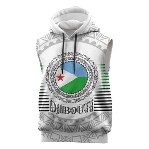 African Tribal Djibouti Roots Sleeveless Hoodie Urban Streetwear - African Pride