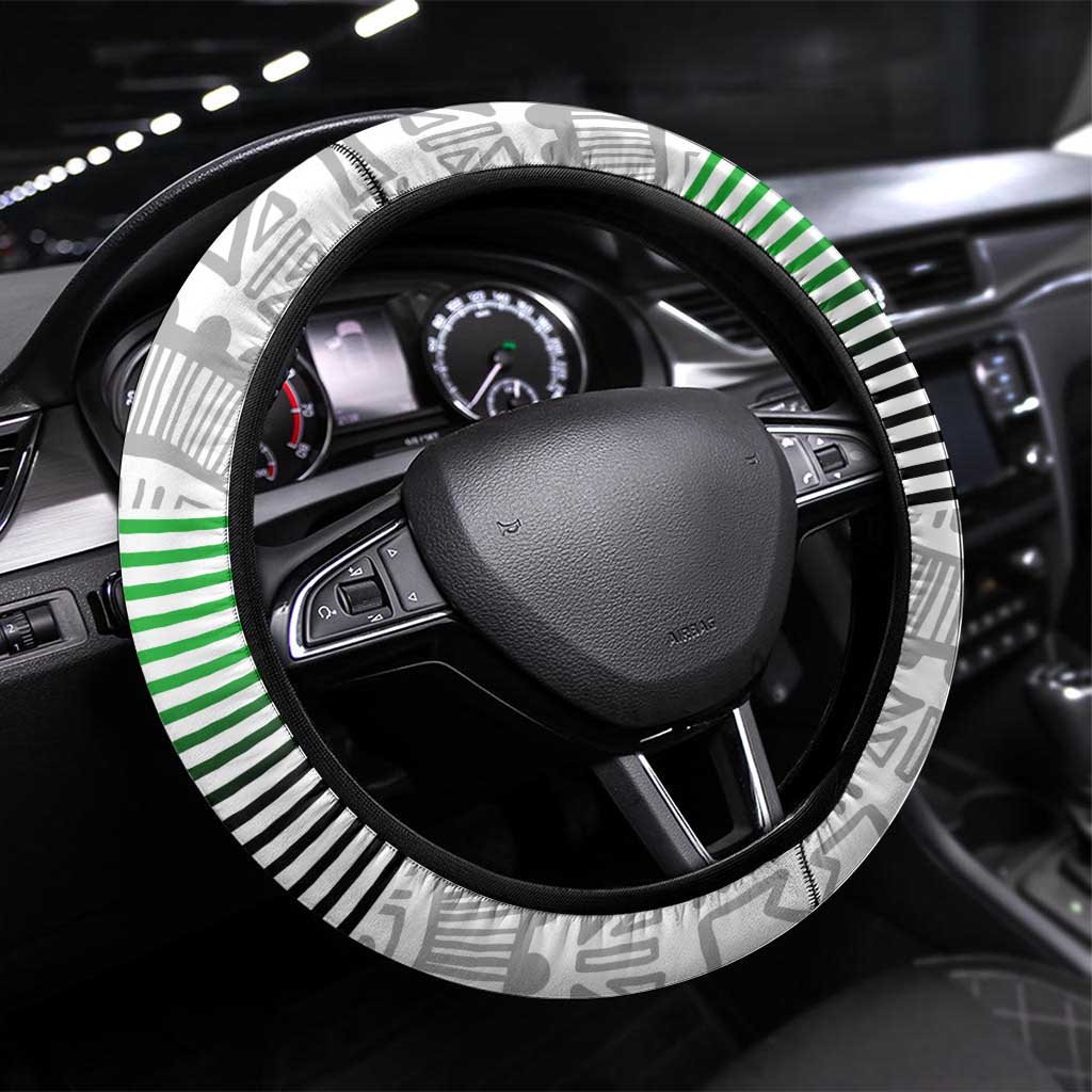 African Tribal Djibouti Roots Steering Wheel Cover Urban Streetwear