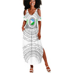 African Tribal Djibouti Roots Summer Maxi Dress Urban Streetwear