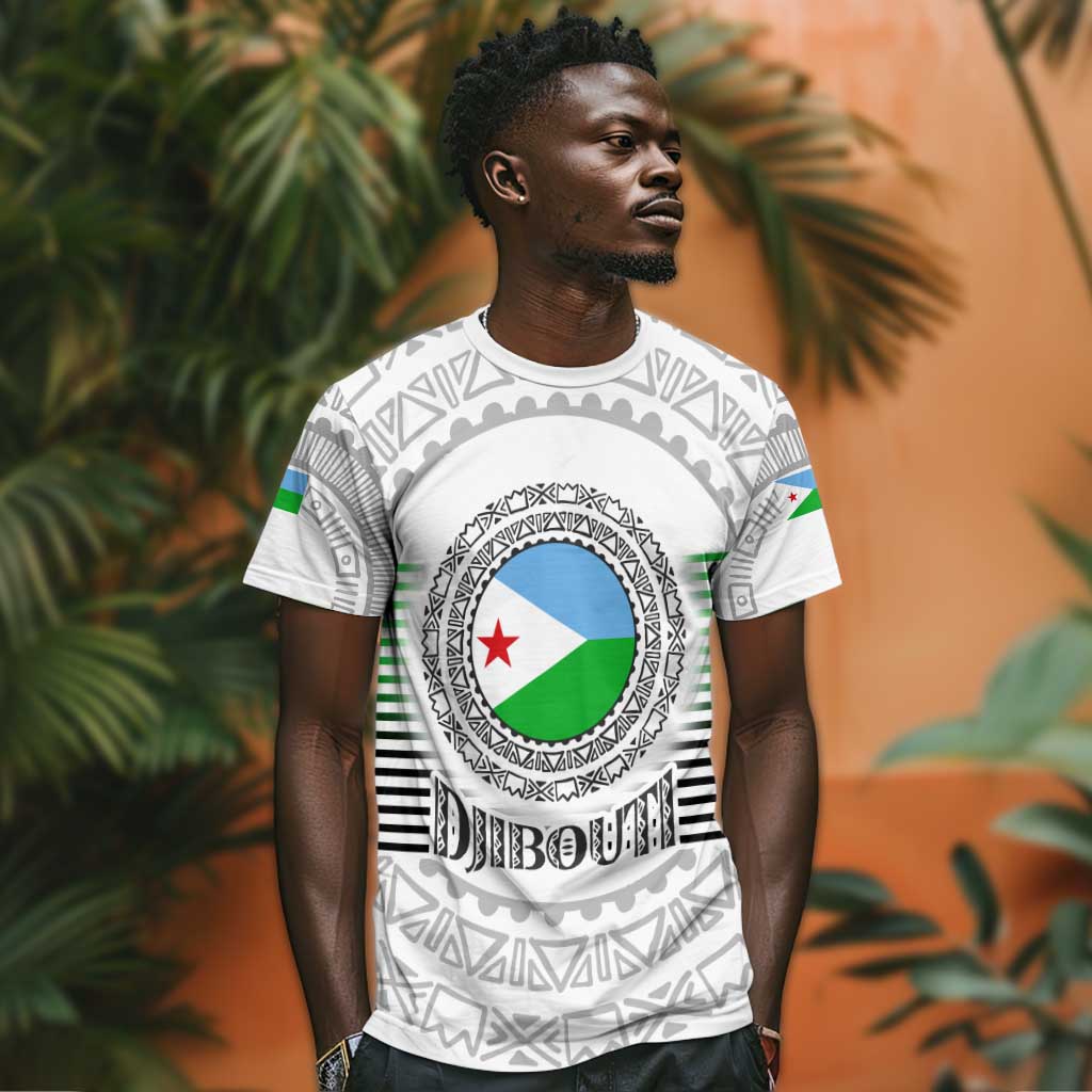 African Tribal Djibouti Roots T shirt Urban Streetwear