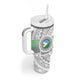 African Tribal Djibouti Roots Tumbler With Handle Urban Streetwear