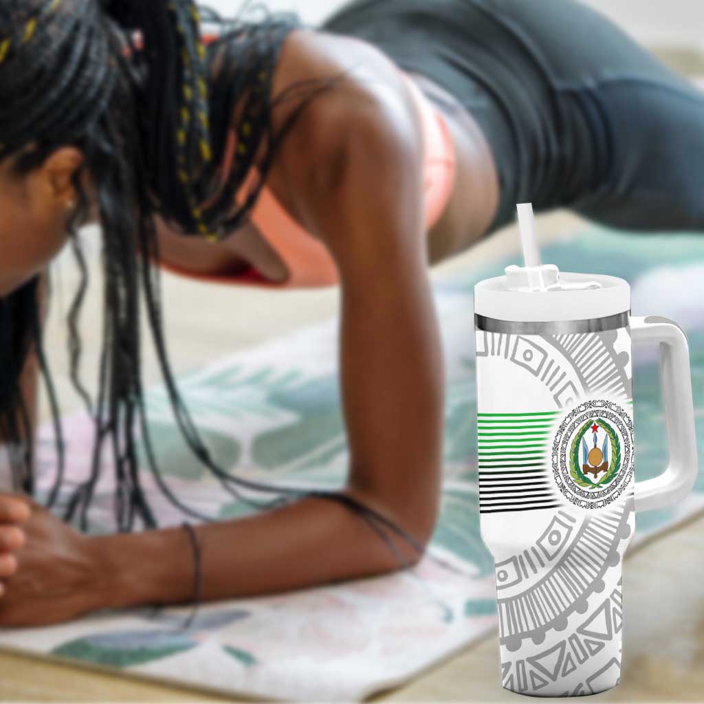 African Tribal Djibouti Roots Tumbler With Handle Urban Streetwear