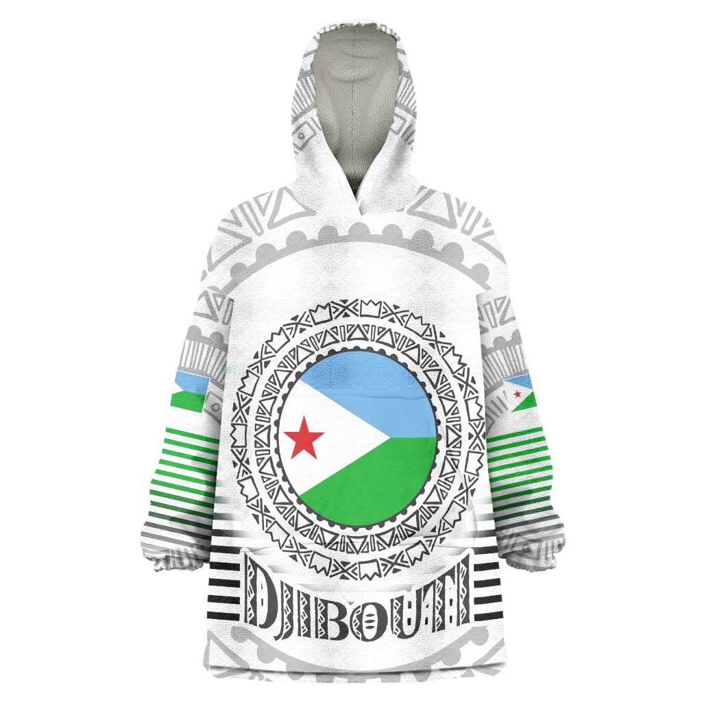 African Tribal Djibouti Roots Wearable Blanket Hoodie Urban Streetwear