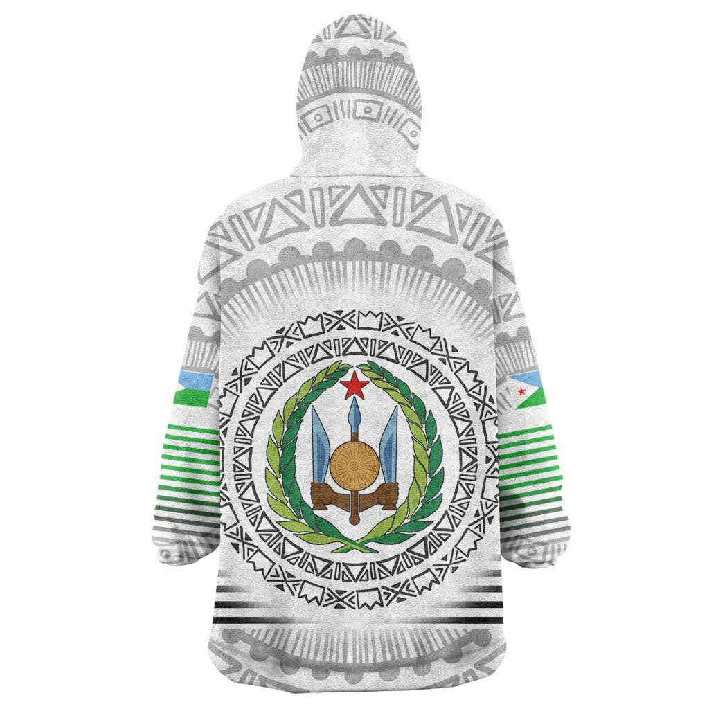 African Tribal Djibouti Roots Wearable Blanket Hoodie Urban Streetwear