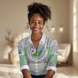 African Tribal Djibouti Roots Women Casual Shirt Urban Streetwear