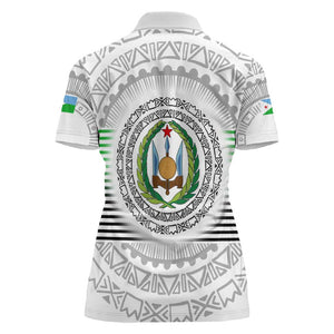 African Tribal Djibouti Roots Women Polo Shirt Urban Streetwear