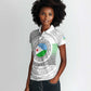 African Tribal Djibouti Roots Women Polo Shirt Urban Streetwear