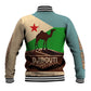 Djibouti Camel Baseball Jacket Where Desert Meets Sea and Heritage Stands Tall