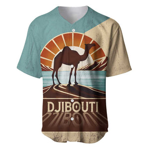 Djibouti Camel Baseball Jersey Where Desert Meets Sea and Heritage Stands Tall
