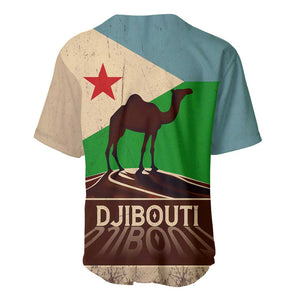 Djibouti Camel Baseball Jersey Where Desert Meets Sea and Heritage Stands Tall