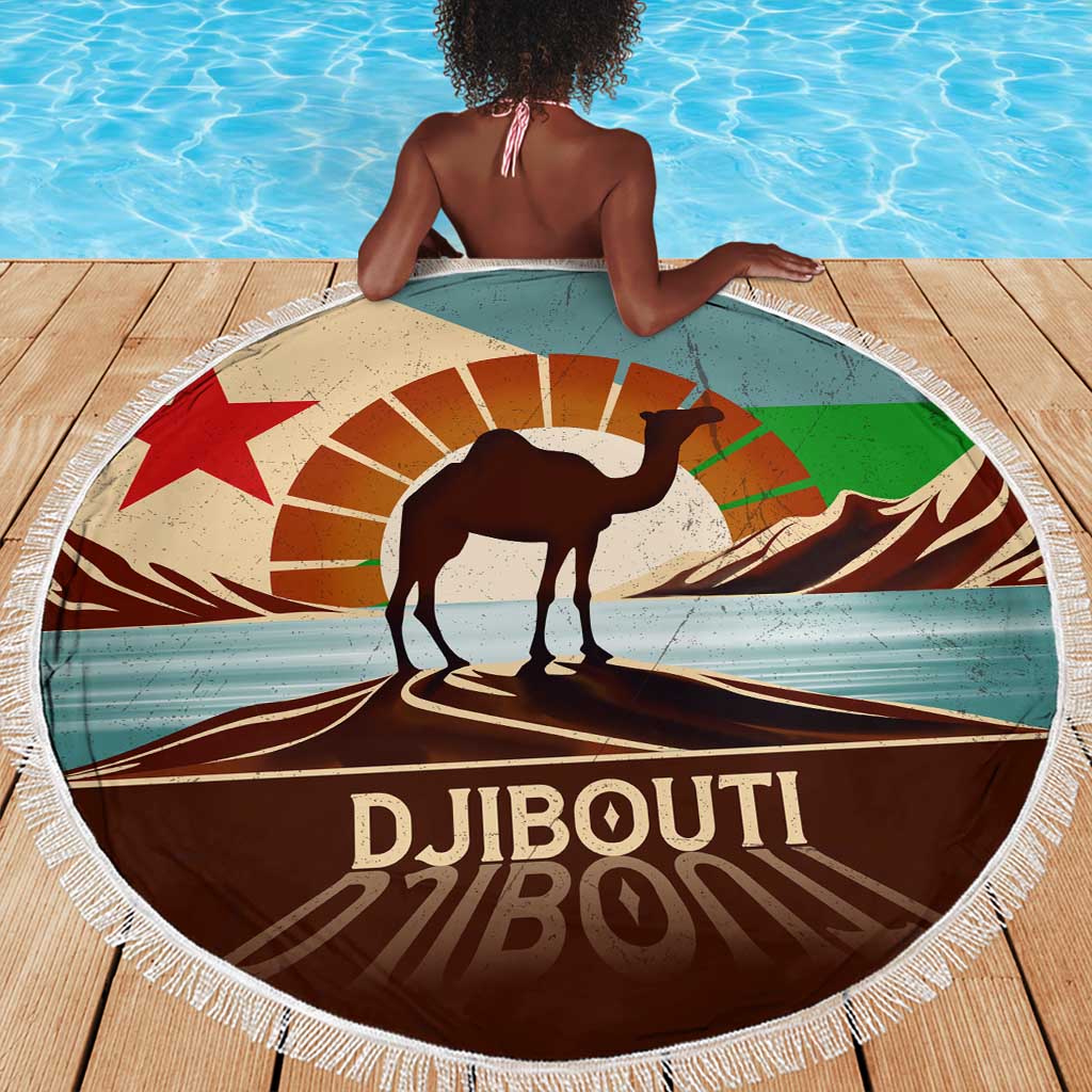 Djibouti Camel Beach Blanket Where Desert Meets Sea and Heritage Stands Tall