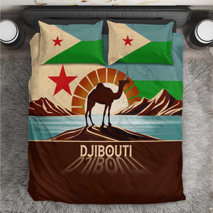 Djibouti Camel Bedding Set Where Desert Meets Sea and Heritage Stands Tall