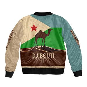 Djibouti Camel Bomber Jacket Where Desert Meets Sea and Heritage Stands Tall