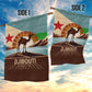 Djibouti Camel Garden Flag Where Desert Meets Sea and Heritage Stands Tall