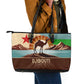 Djibouti Camel Leather Tote Bag Where Desert Meets Sea and Heritage Stands Tall