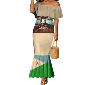 Djibouti Camel Mermaid Dress Where Desert Meets Sea and Heritage Stands Tall