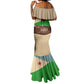 Djibouti Camel Mermaid Dress Where Desert Meets Sea and Heritage Stands Tall
