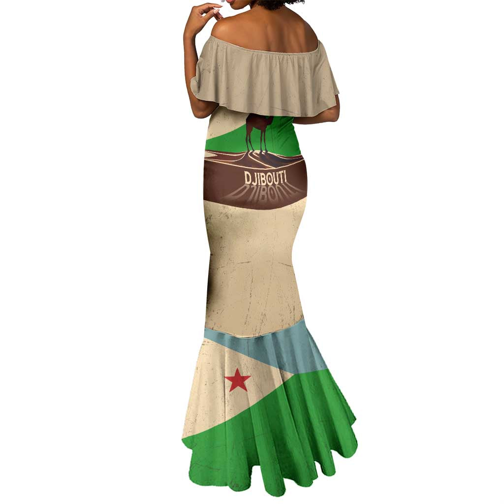 Djibouti Camel Mermaid Dress Where Desert Meets Sea and Heritage Stands Tall
