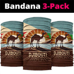 Djibouti Camel Neck Gaiter Where Desert Meets Sea and Heritage Stands Tall - African Pride