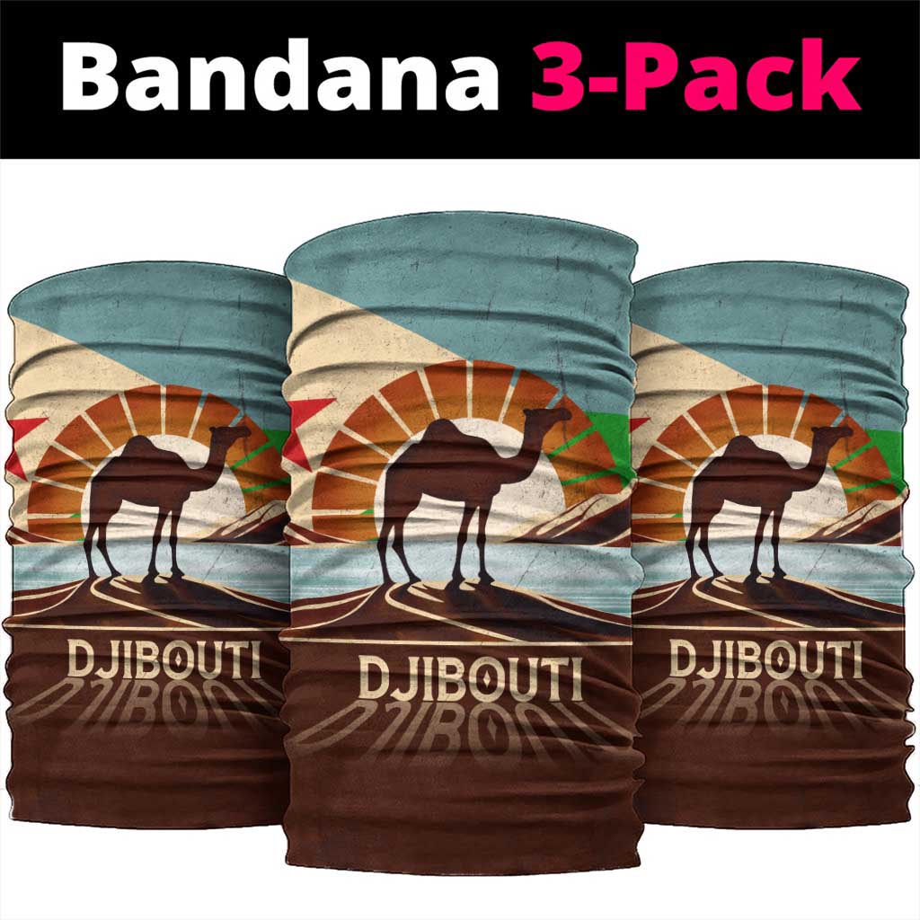 Djibouti Camel Neck Gaiter Where Desert Meets Sea and Heritage Stands Tall - African Pride