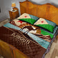 Djibouti Camel Quilt Bed Set Where Desert Meets Sea and Heritage Stands Tall
