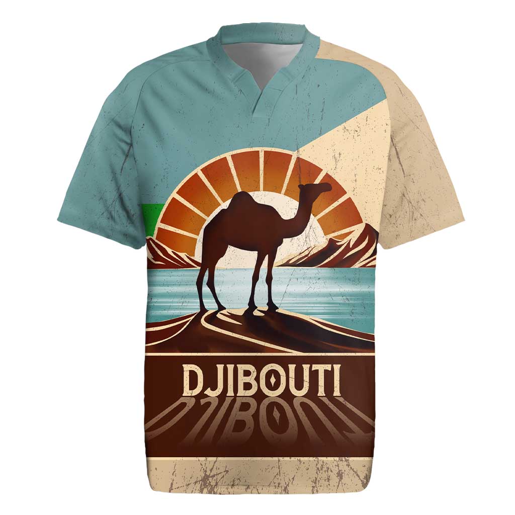 Djibouti Camel Rugby Jersey Where Desert Meets Sea and Heritage Stands Tall