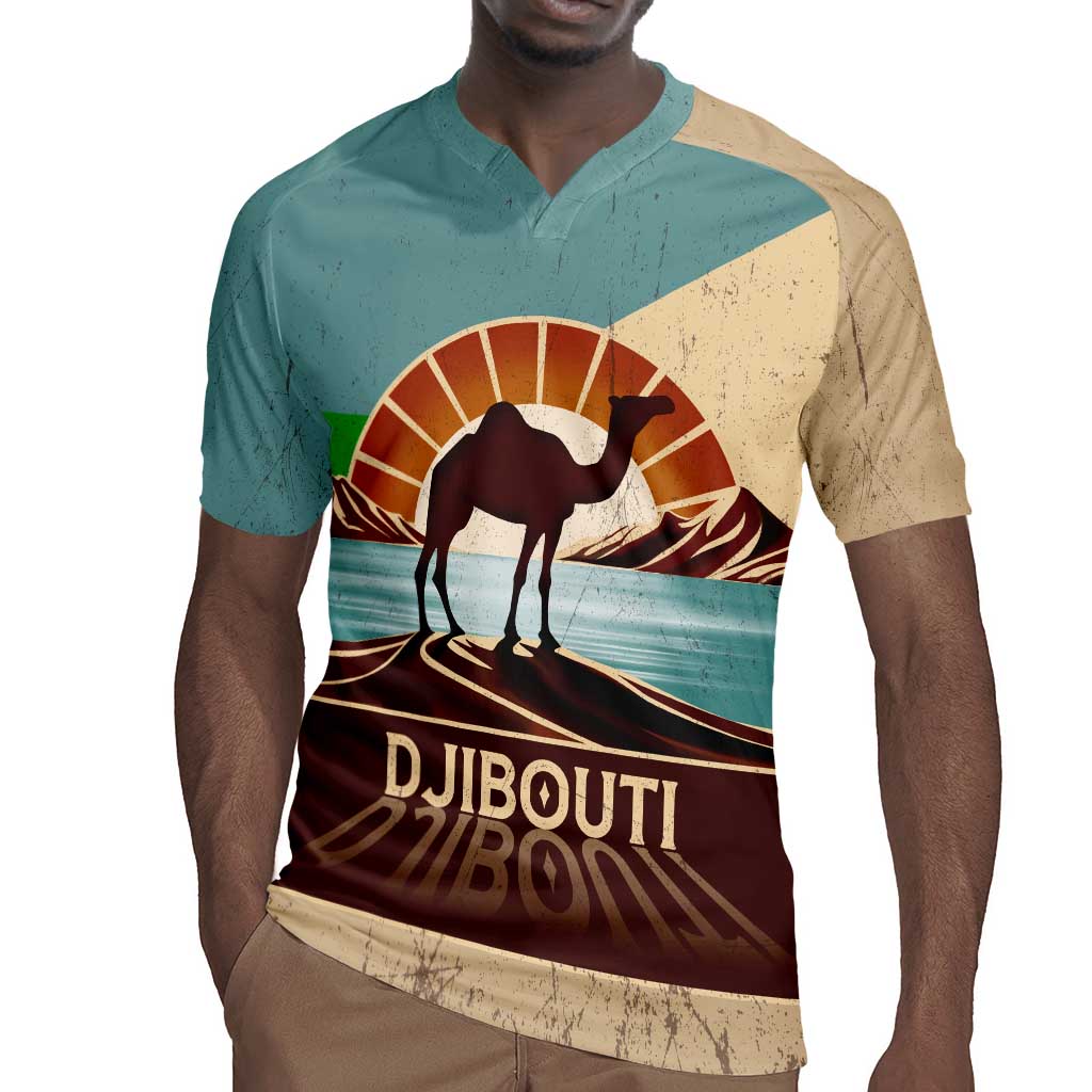 Djibouti Camel Rugby Jersey Where Desert Meets Sea and Heritage Stands Tall