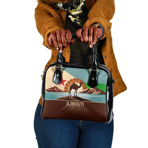Djibouti Camel Shoulder Handbag Where Desert Meets Sea and Heritage Stands Tall