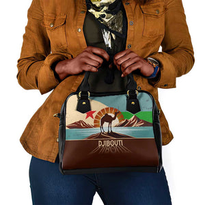 Djibouti Camel Shoulder Handbag Where Desert Meets Sea and Heritage Stands Tall