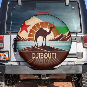 Djibouti Camel Spare Tire Cover Where Desert Meets Sea and Heritage Stands Tall